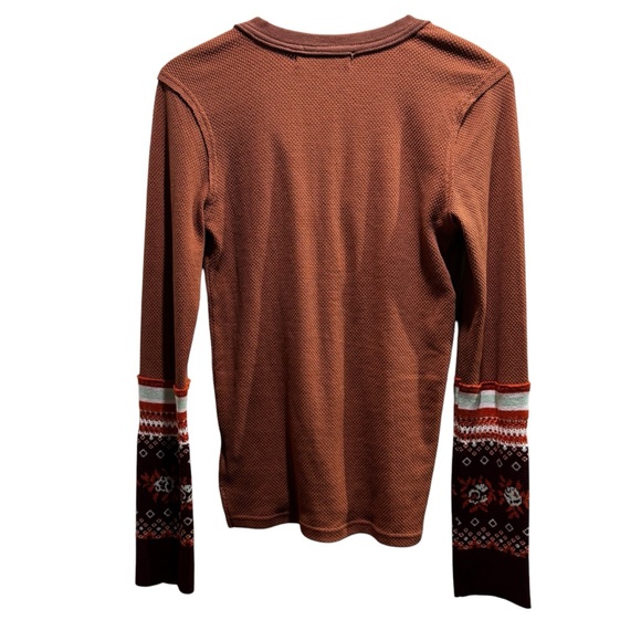 Free People Mikah Layering Cuff Henley Autumn - Picture 5 of 10